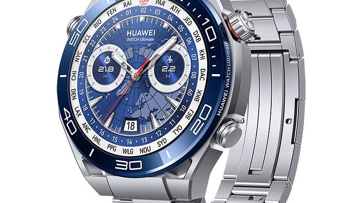 Huawei Watch Ultimate_Blue_Front left