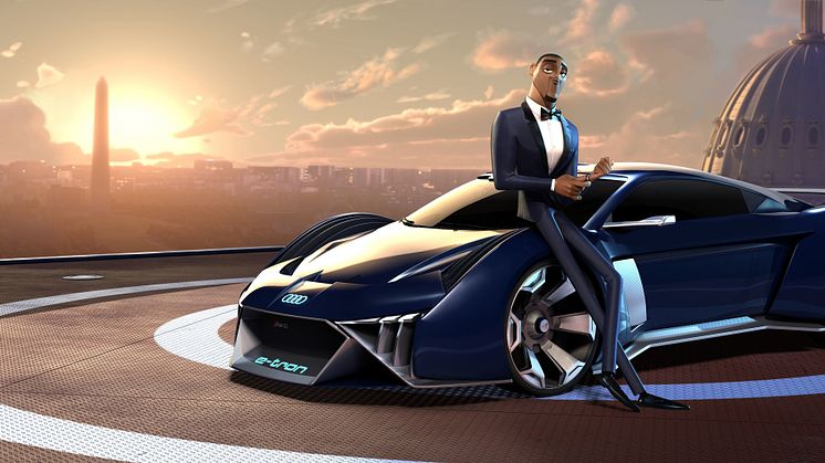Audi designer spionbil til ny animationsfilm