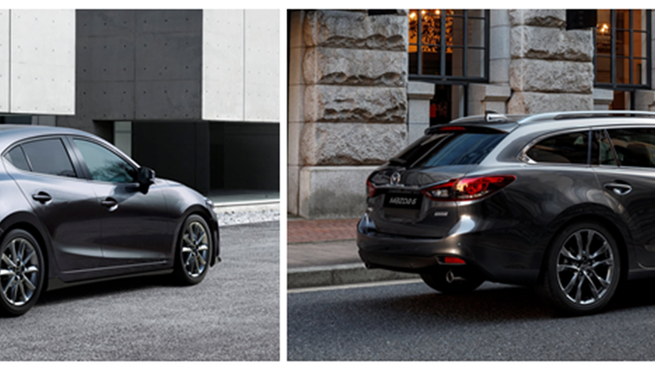 Nya pressbilar hos Mazda 