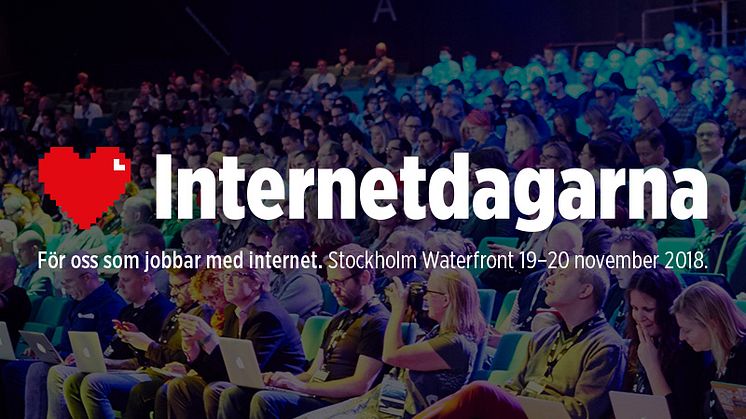 Bäst på Internet? Missa då inte Internetdagarna i november där du får veta hur Sverige ska bli bäst på Internet och e-hälsa, bland annat med hjälp av Svensk e-identitets Sambiombudstjänst. Under september kan du registrera dig till reducerat pris.