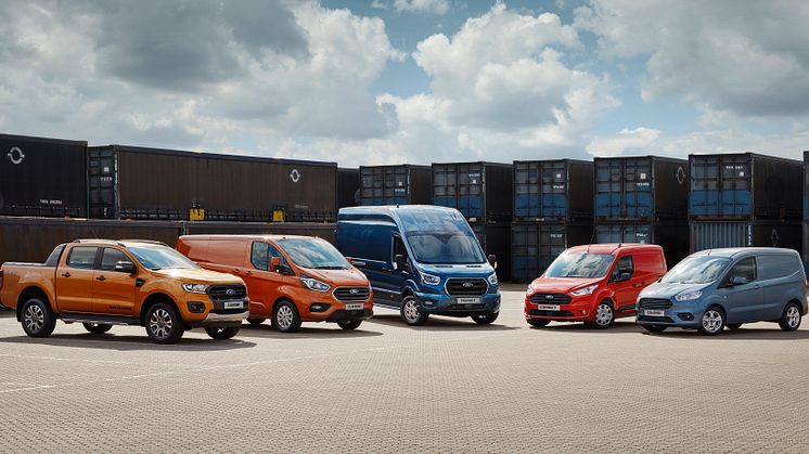Ford – cea mai bine vândută marcă de import din România în 2019 și lider al pieței de vehicule comerciale 