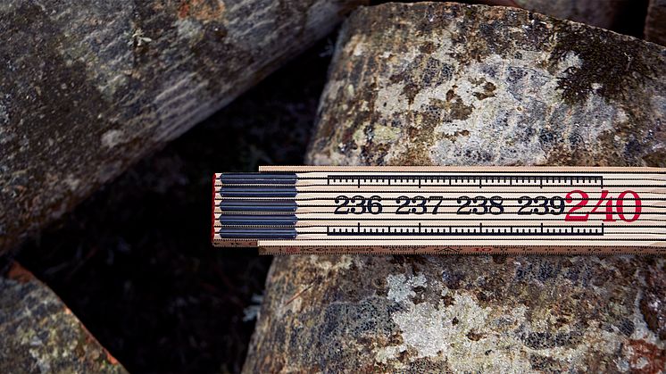 Hultafors tumstock, 240cm. Nu FSC®-certifierad.