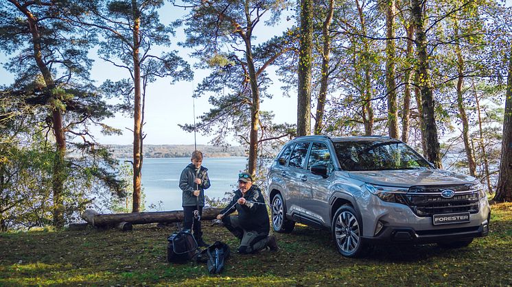Nya Subaru Forester är ledande på barnsäkerhet. Högsta betyg i Euro NCAP.
