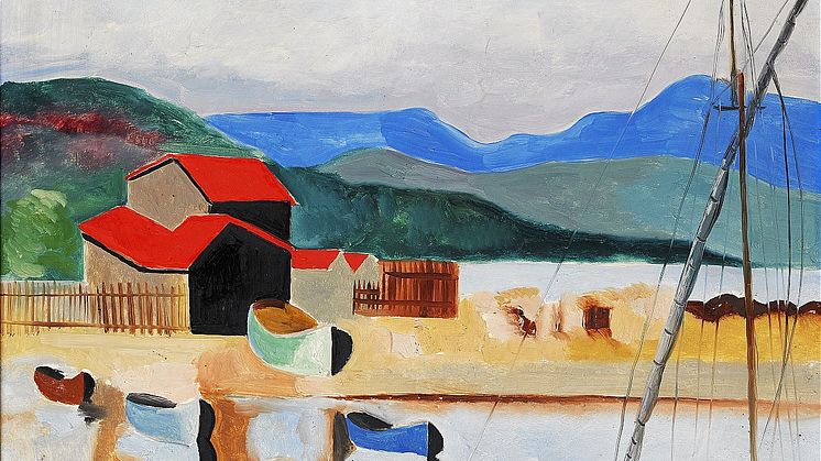 699. Moïse Kisling, Saint Tropez 1918