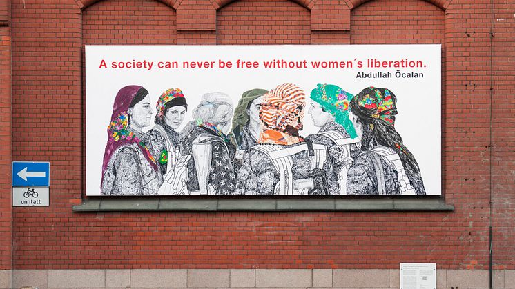 «Rojava: The Women’s Revolution» (2020) av Gelawesh Waledkhani. Foto: Kulturbyrået Mesén.