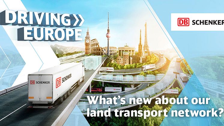 Här är rutterna DB Schenker optimerar i vår.