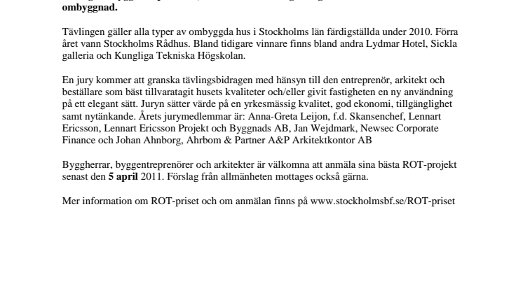 Stockholms bästa ombyggnad?