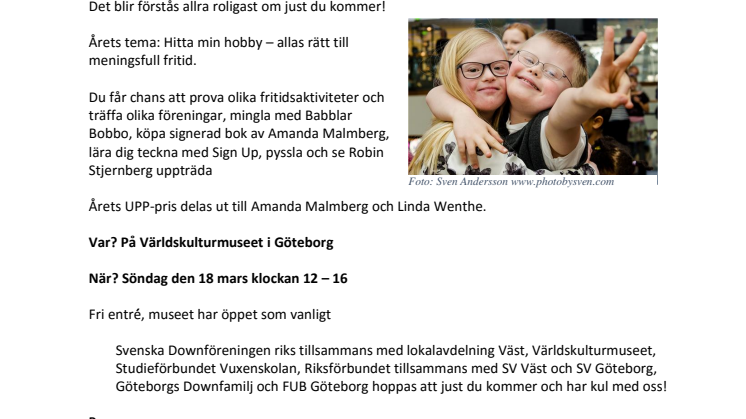 Rocka Sockorna-festival 18/3 på Världskulturmuseet i Göteborg med prisutdelningar, prova på-aktiviteter och Robin Stjernberg på scen