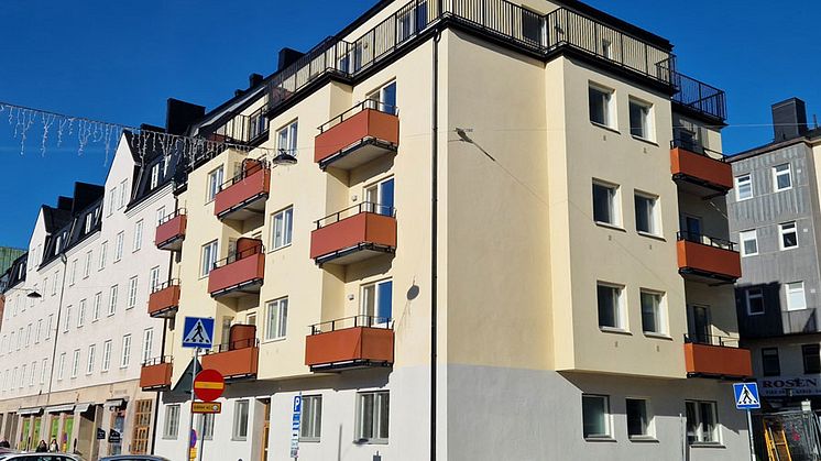 Fastigheten i kvarteret Posten 3 på Järnvägsgatan 22 i Sundbyberg