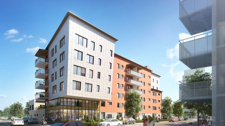 Första spadtaget för Brf Kummeln på Lillåudden