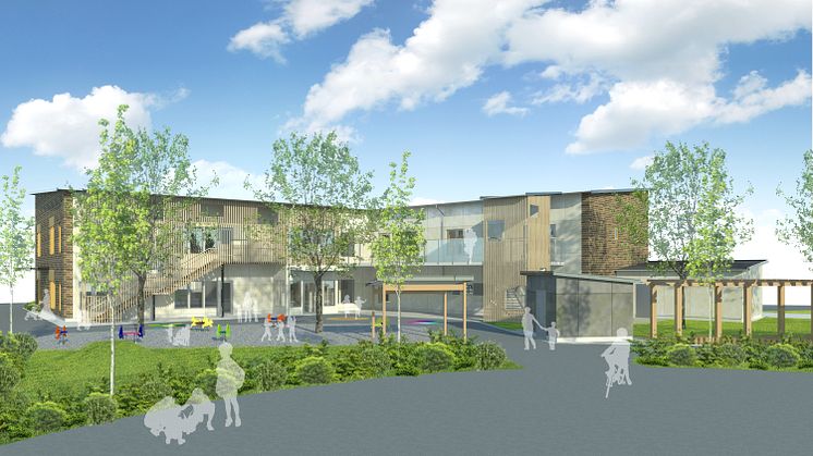 Nu startar bygget av ny förskola öst på stan