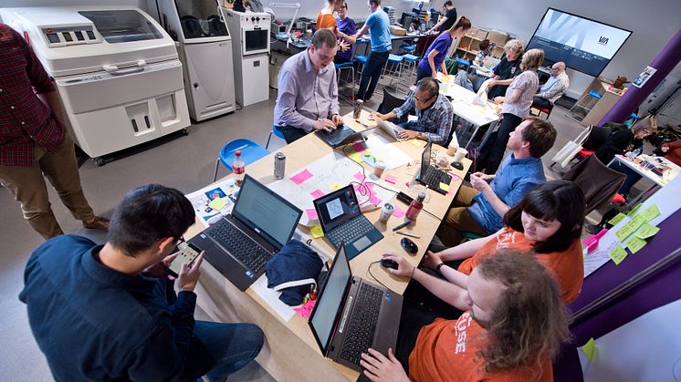 Creative minds focus on cyber security solutions