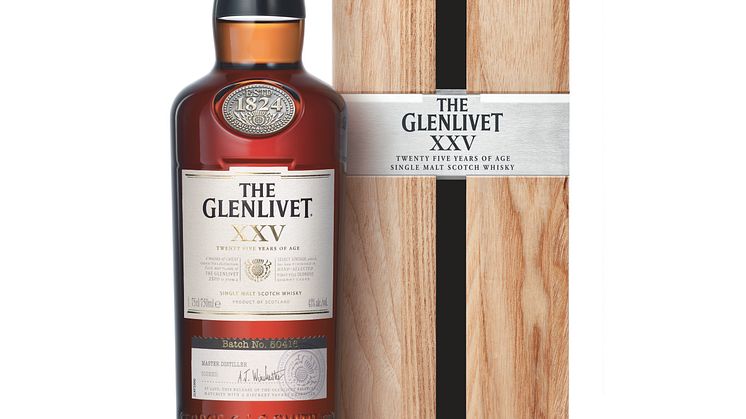 Glenlivet XXV – speciell whisky för speciella tillfällen