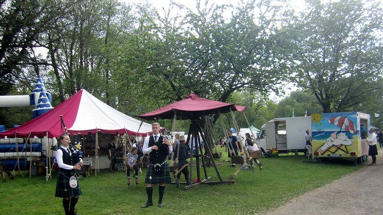 18. Highland Games in Prießnitz: Kinderhospiz Bärenherz wird zum 4. Mal mit einer Spende bedacht