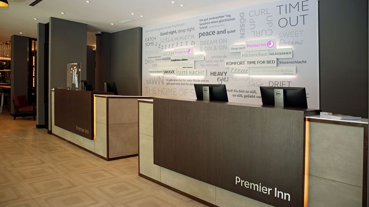 Premier Inn Leipzig City Oper - Empfangsbereich