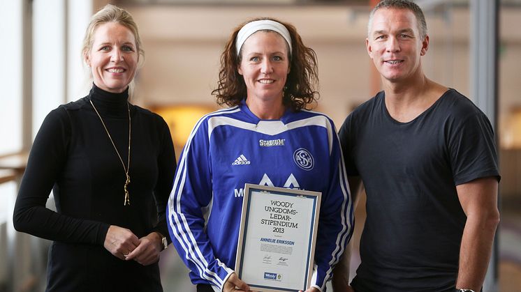 Woody Ungdomsledarstipendiat 2013, Annelie Eriksson Söderåkra AIK