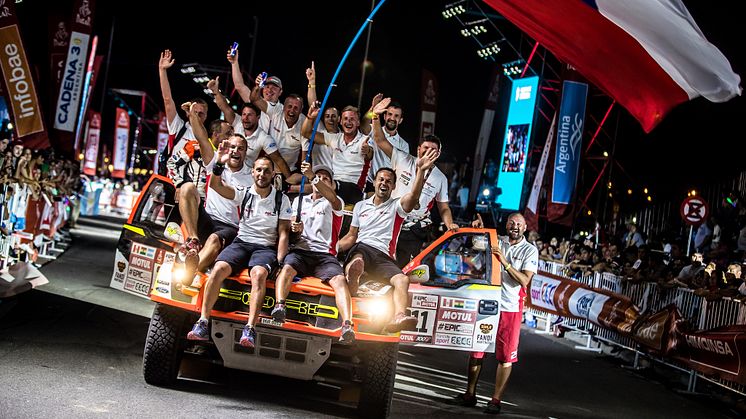 Martin Prokop a Tomáš Ouředníček pojedou Rallye Dakar společně v jednom týmu