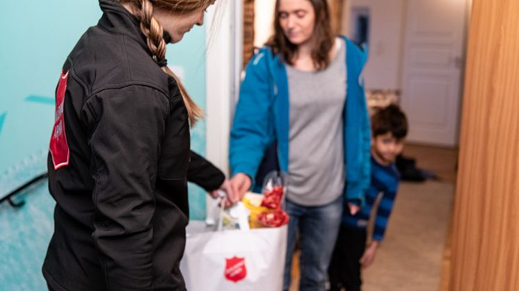 Frälsningsarméns insamling möter behov under årets fattigaste månad