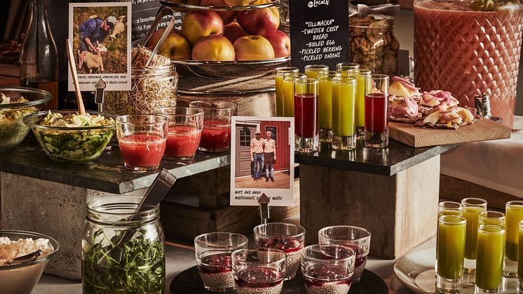 Meet the Locals på Best Western, frukost med råvaror från lokala producenter och personliga recept 