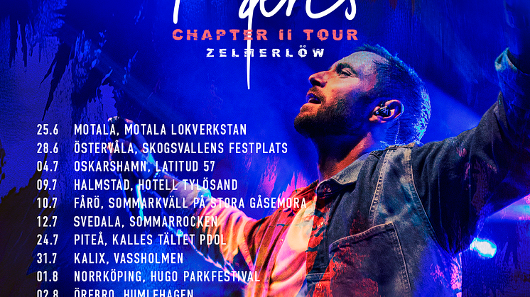 Måns Zelmerlöw Chapter II Tour 