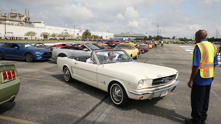 Ford Mustang nummer 10 millioner 2018