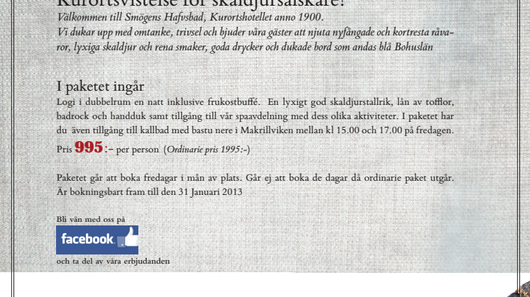 Rea på LYX på fredagar på Smögen