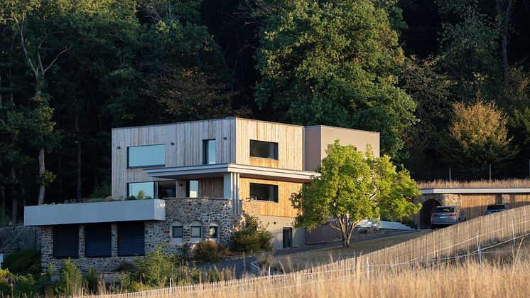 Charakterstark & langlebig: Fassade aus Kebony Character