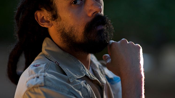 Reggaestjärnan Damian "Jr. Gong" Marley till Grönan