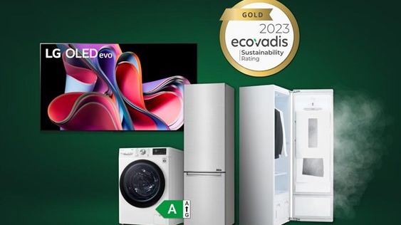 Med bærekraft i fokus: LG får gull av EcoVadis