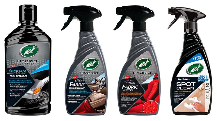 Turtle Wax lanserar ny trio i serien Hybrid Solutions