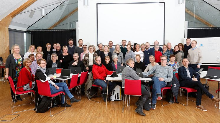 Förskolechefer och skolledare har deltagit på utbildningen med fokus på digital kompetens och digitaliseringens möjligheter.  Foto: Rickard Hansson, AM Tryck.