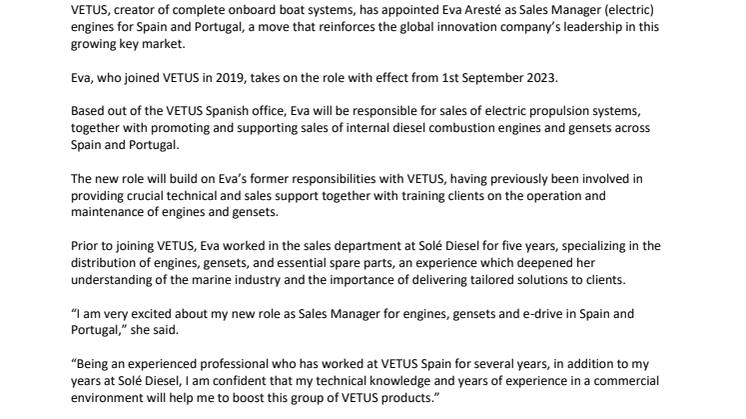 VETUS appoints Eva Aresté as Engine Sales Manager for Spain and Portugal_FINAL.approved.pdf
