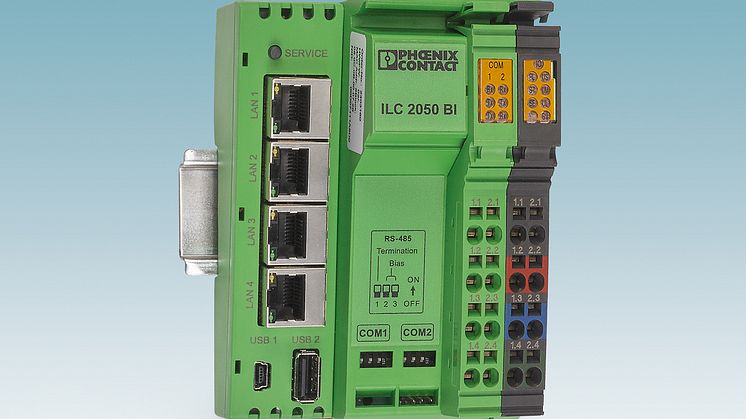 Den nye Inline-kontrolleren ILC 2050 BI fra Phoenix Contact