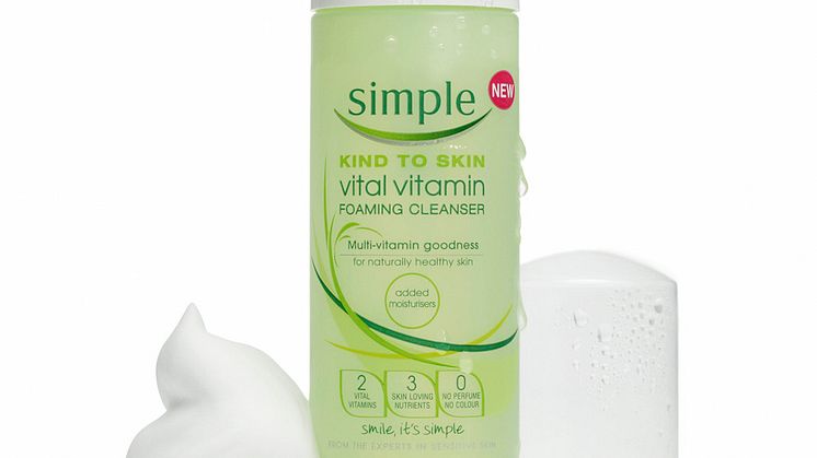 Nå introduserer Simple, Norges største rensemerke, egen mousse!