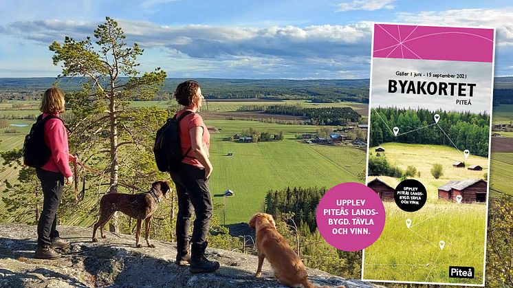 Gölaberget - ett av många fina utflyktsmål i Piteås landsbygd.   Foto: Maud Nordwall