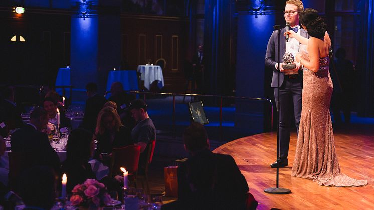 Jens Olsson, Telekompriset, Telekomgalan 2016, Crystal Alarm