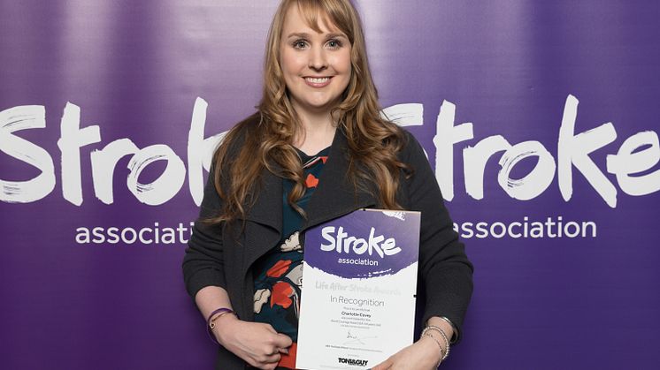 ​Knutsford stroke survivor receives regional recognition
