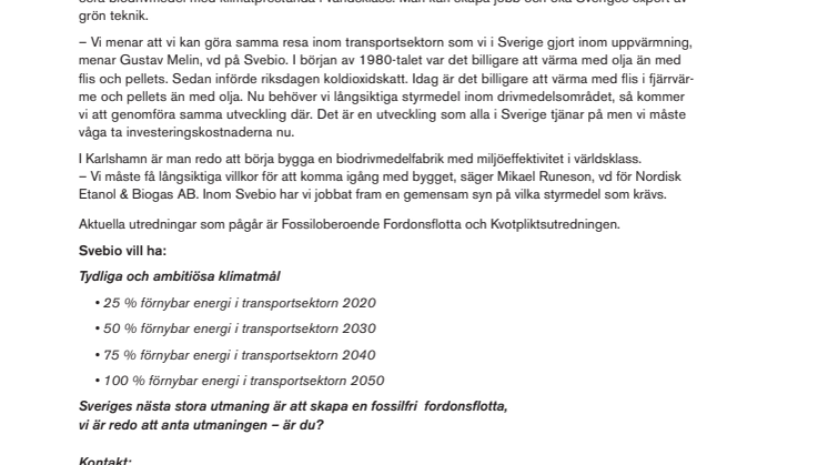 Gröna jobb i tanken