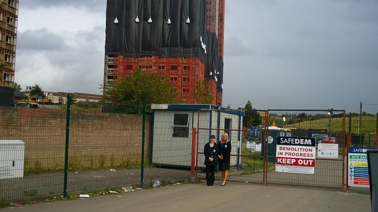 Help at hand for residents as Red Road Flats Demolished