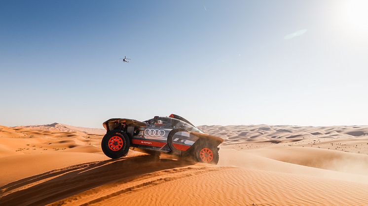 Audi fører i Dakar Rally over halvvejs i løbet