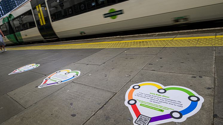 'Words of Pride' are on display now on the GTR network