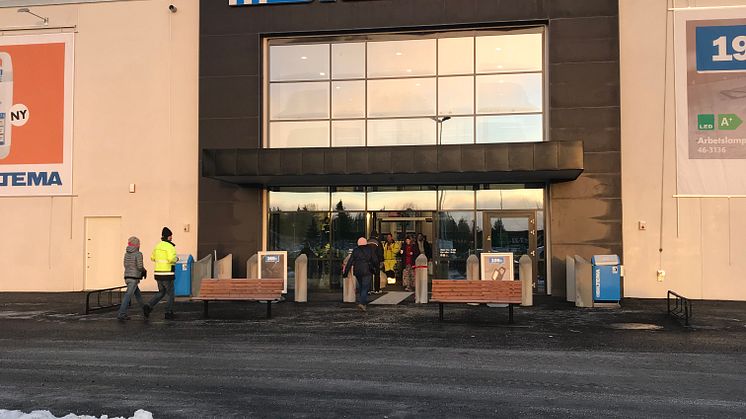 ÖPPNAR NYTT VARUHUS I STOCKHOLMSREGIONEN - FLER PLANERAS