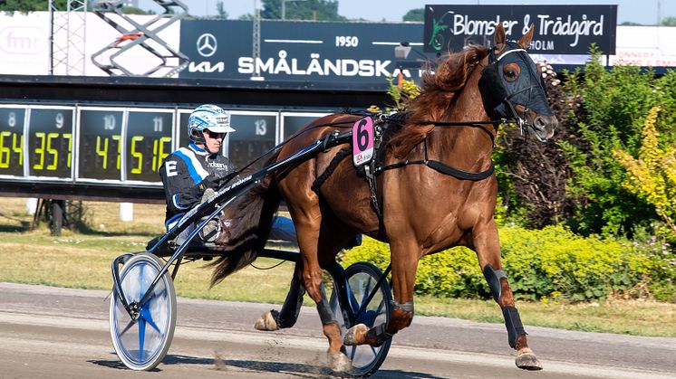 Rackham är inbjuden till Åbergs och kommer att köras av Robert Bergh. Foto: Mikael Rosenquist