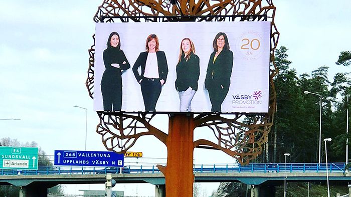 Väsby Promotion förstärker sin visuella synlighet