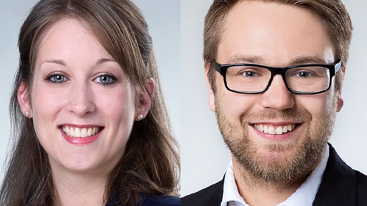 Die Studienberater Janina Reichert, Steffen Robert. 