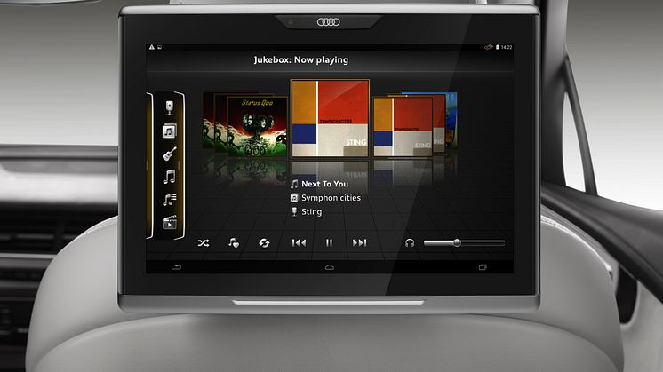 CES 2015 - Q7 infotainment