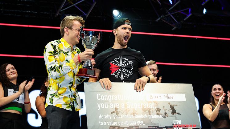 Billy Magg - Vinnaren av Les Mills SUPERSTAR 2018 