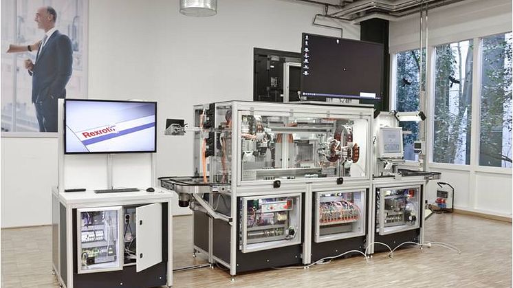 Rexroth på Hannovermässan; 4EE, Safety onboard Connected Industri 4.0