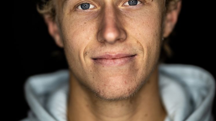 Leo Borg at the BNP Paribas Nordic Open 2023