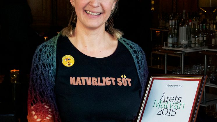 Årets matvän 2015 Lotta Fabricius Kristiansen.
